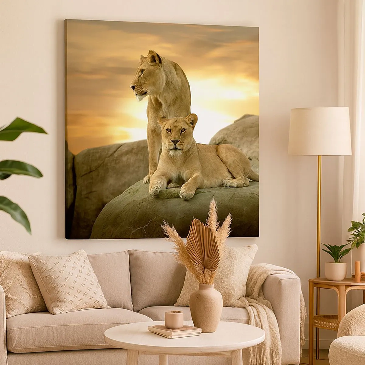 Tablou pe pânză - Maiestate regală - 30x30 cm