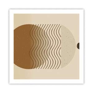 Poster - Despre originea figurilor geometrice - 60x60 cm