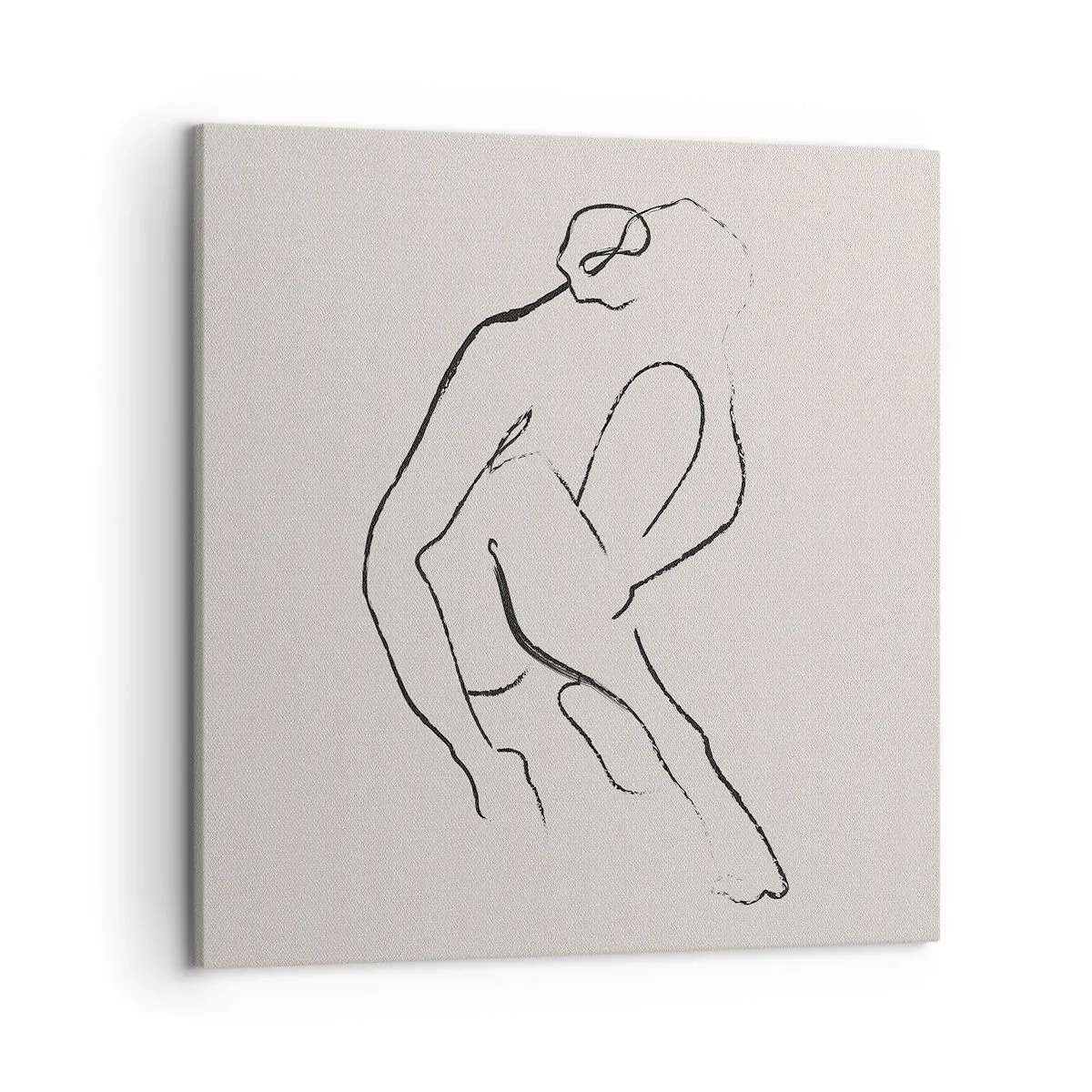 Tablou pe pânză - Schiță intimă - 50x50 cm