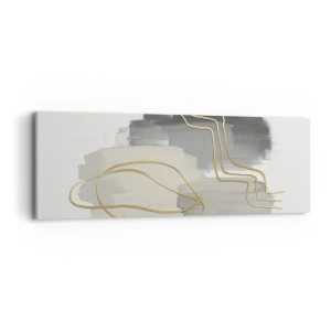 Tablou pe pânză - Persistență și mișcare - 90x30 cm