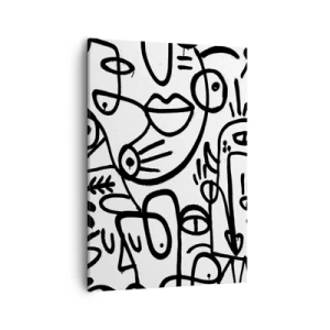 Tablou pe pânză - Chipuri și miraje - 50x70 cm