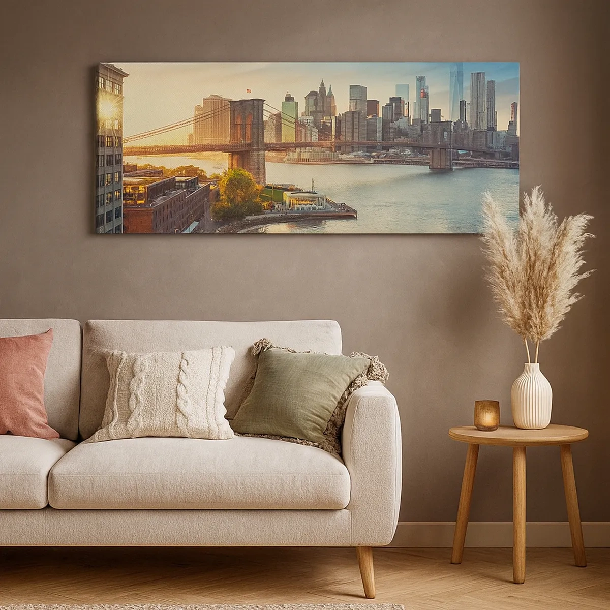 Tablou pe pânză - Zorii metropolitani - 30x30 cm