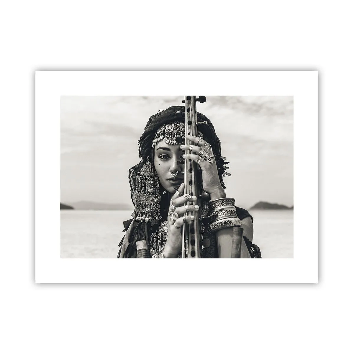 Poster - Muzica orientală în sine - 40x30 cm