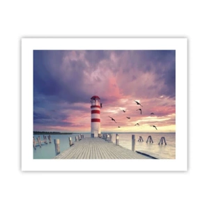 Poster - Să ne întoarcem în port - 50x40 cm