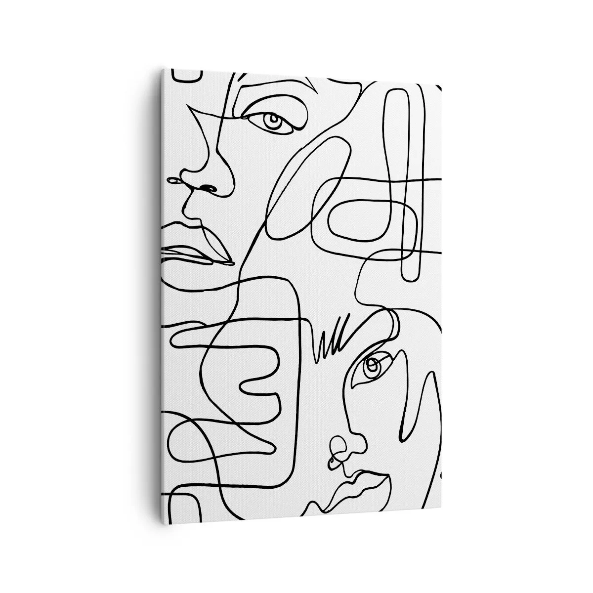 Tablou pe pânză - Într-o încurcătură de emoții - 70x100 cm