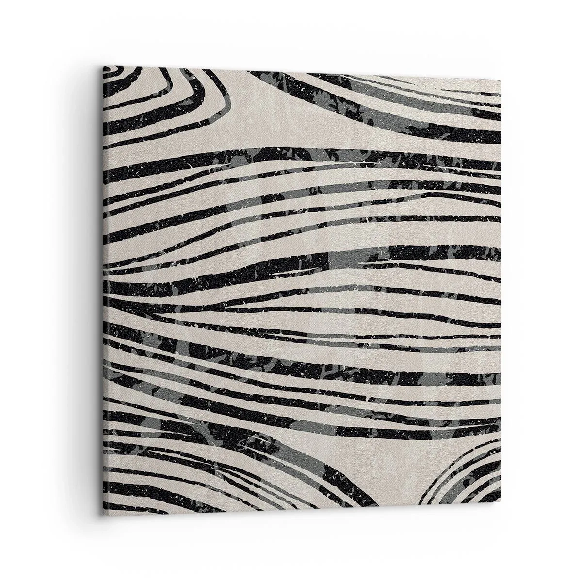 Tablou pe pânză - Deversare de linii - 50x50 cm