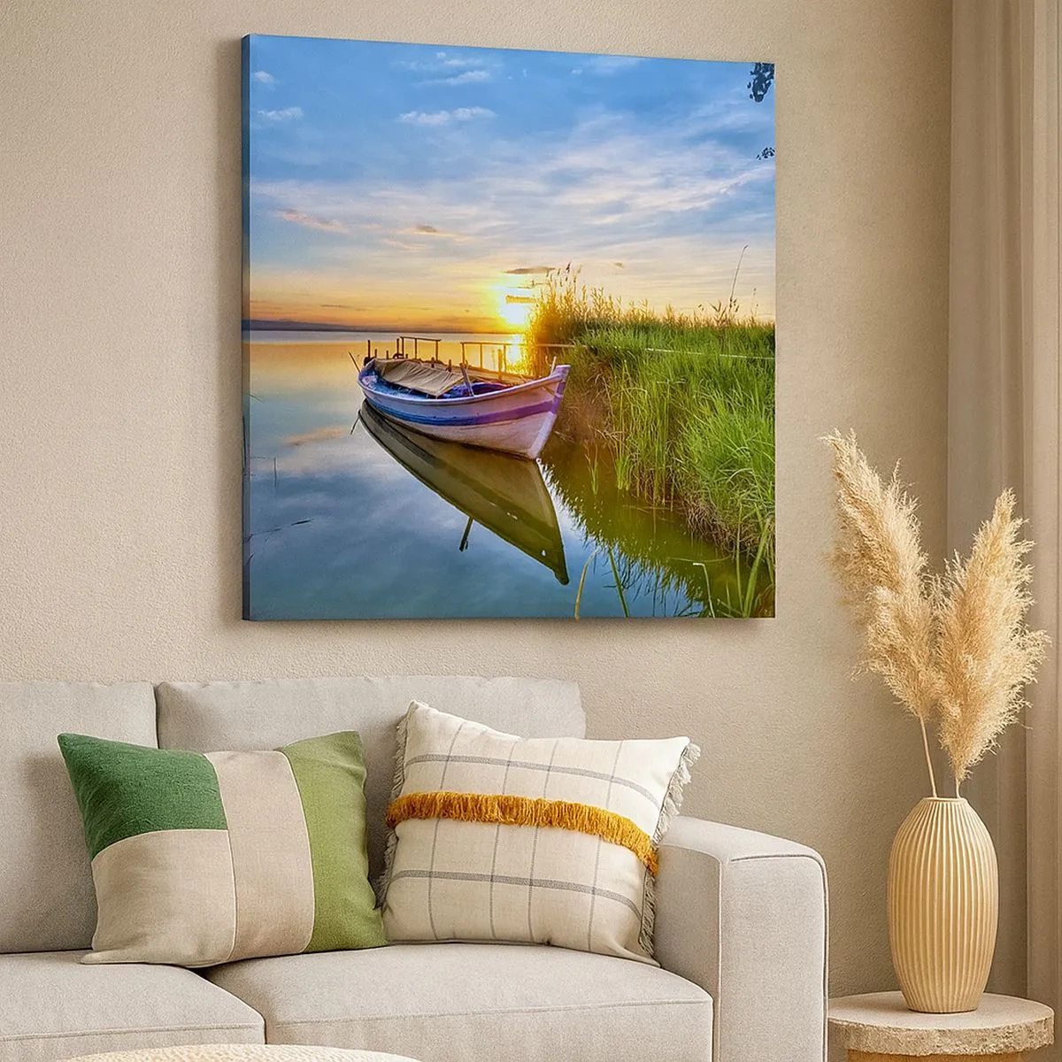 Tablou pe pânză - Golfulețul viselor împlinite - 30x30 cm