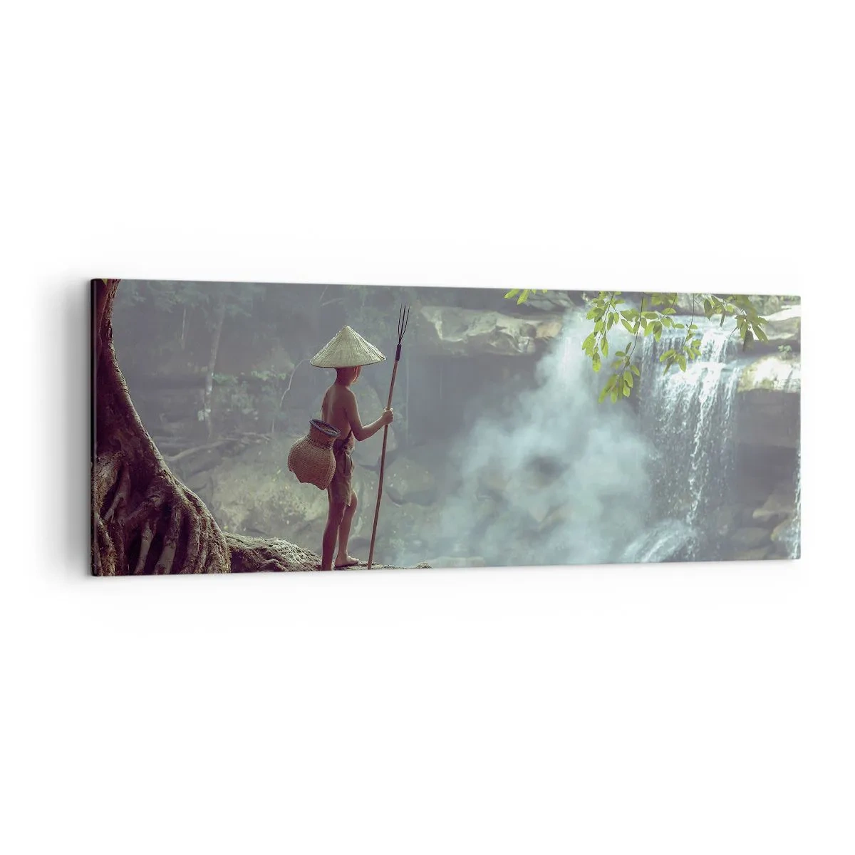 Tablou pe pânză - Prietenul naturii - 140x50 cm