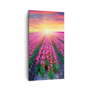 Tablou pe pânză - Ferma de frumusețe - 45x80 cm