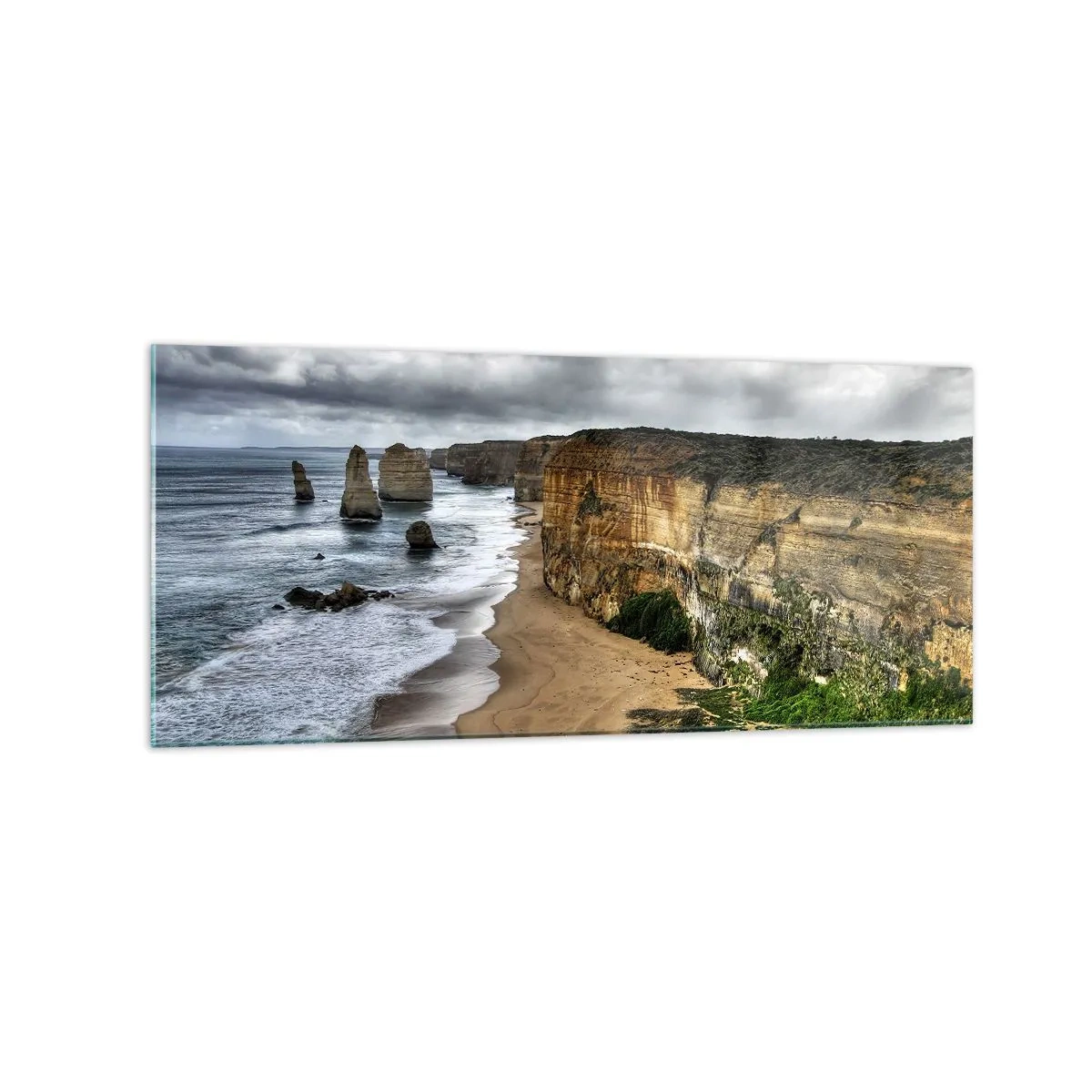 Tablou pe sticlă - Frumusețe brută - 120x50 cm