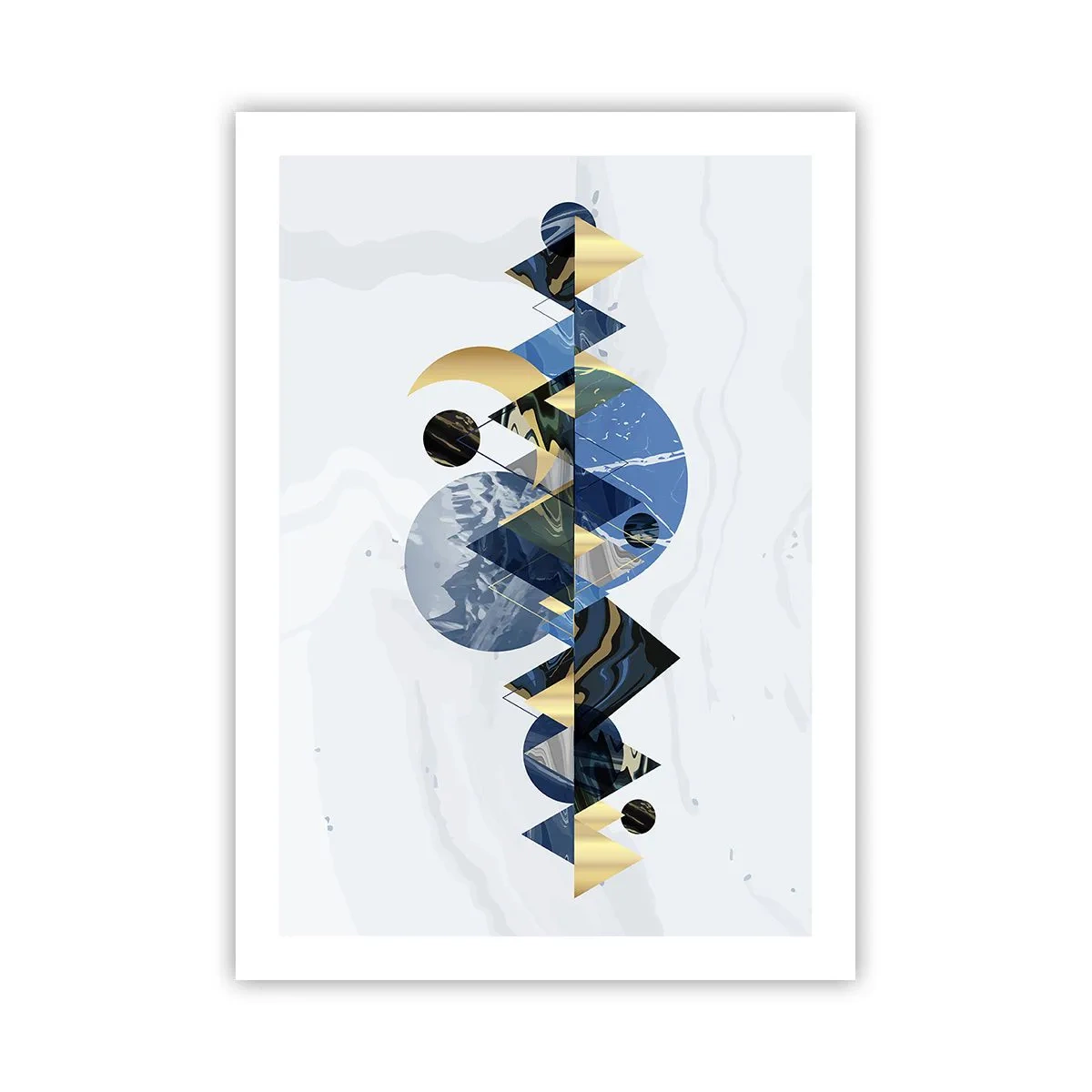 Poster - Peisaj geometric - 50x70 cm