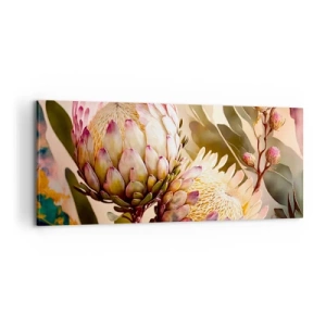 Tablou pe pânză - Îmbrățișare cu tandrețe - 100x40 cm