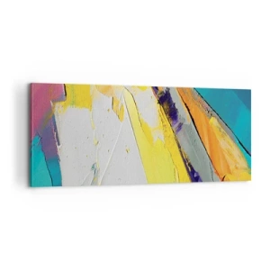 Tablou pe pânză - Anatomia luminii - 100x40 cm