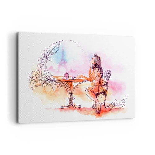 Tablou pe pânză - Șic parizian - 120x80 cm