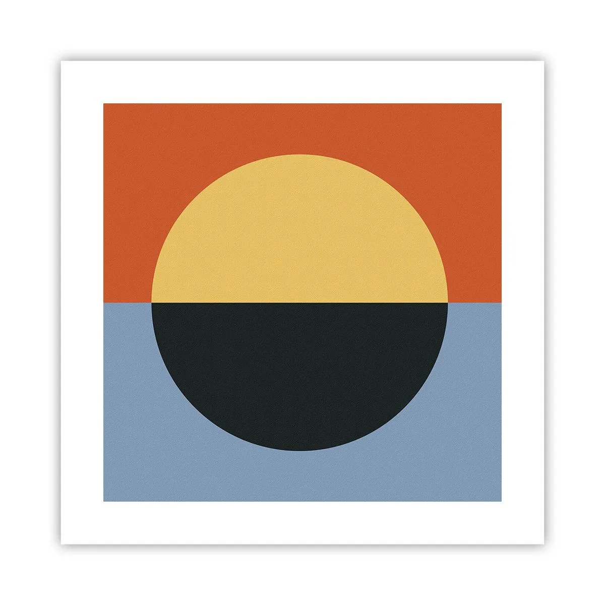 Poster - O compoziție de căldură și răcoare - 40x40 cm