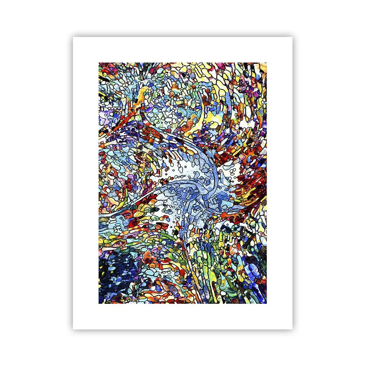 Poster - Vitraliu de picături - 30x40 cm
