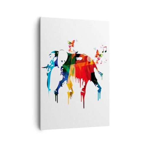 Tablou pe pânză - Toată lumea poate dansa - 70x100 cm