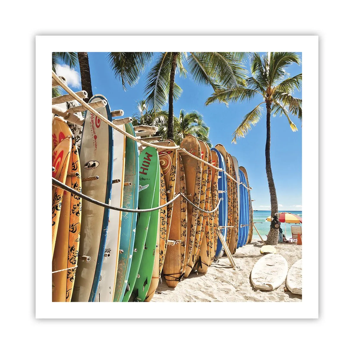 Poster - Distracție însorită - 60x60 cm