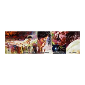 Mostră tapet autocolant Deluxe Sticker - Venus în gând - Femeie, Corp, Bucată - 100x30 cm