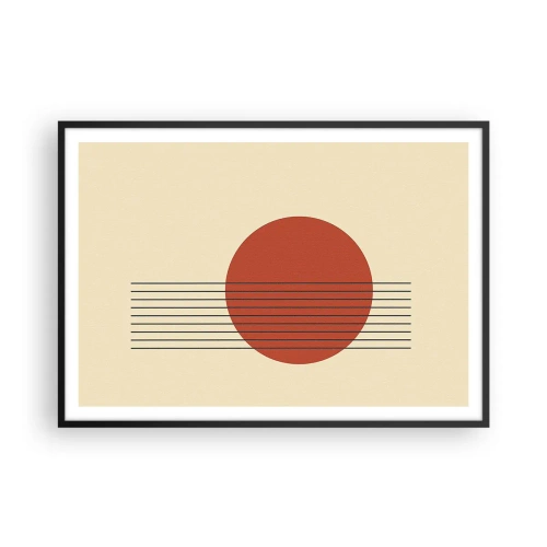 Poster în ramă neagră - În continuare - 100x70 cm