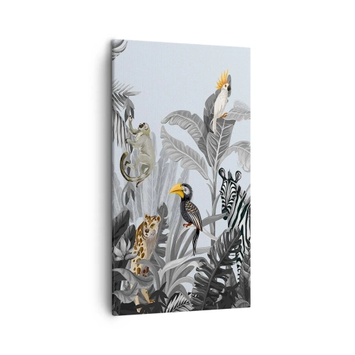 Tablou pe pânză - O fabulă africană - 45x80 cm
