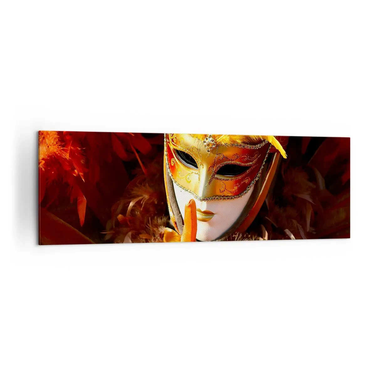 Tablou pe pânză - Misterul face parte din joc - 160x50 cm