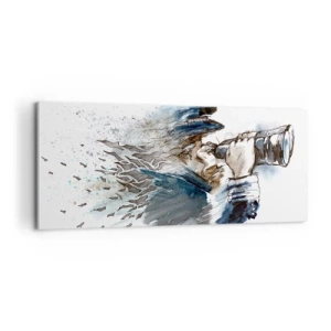 Tablou pe pânză - Zece pe scara Beaufort! - 100x40 cm