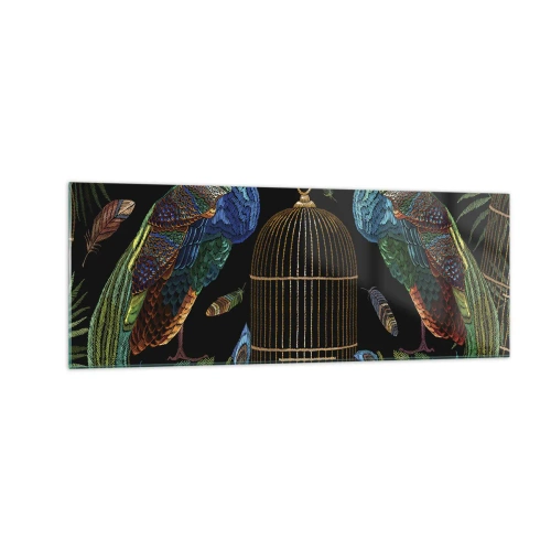 Tablou pe sticlă - În veșmânt regal - 140x50 cm