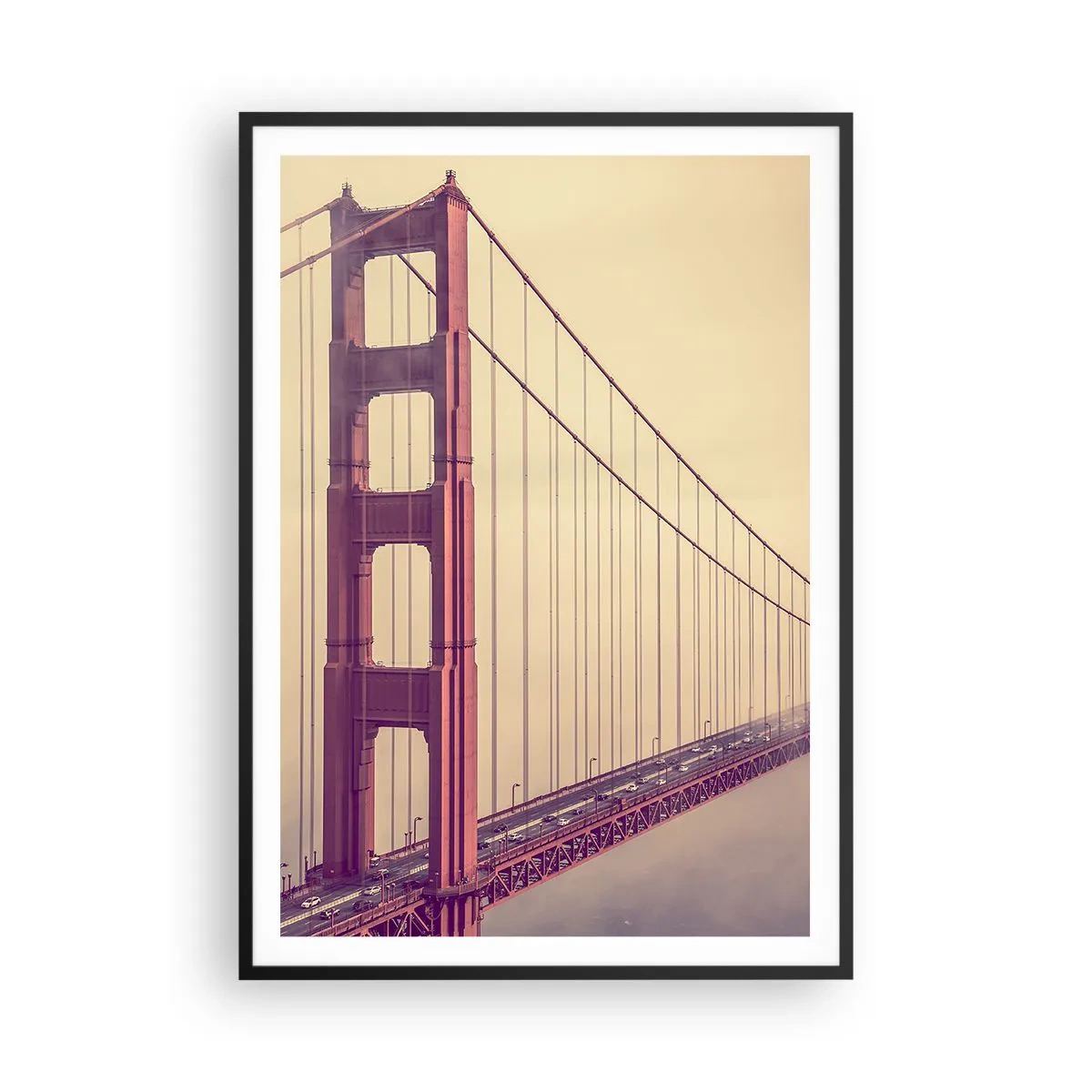 Poster în ramă neagră - Între cer și pământ - 70x100 cm