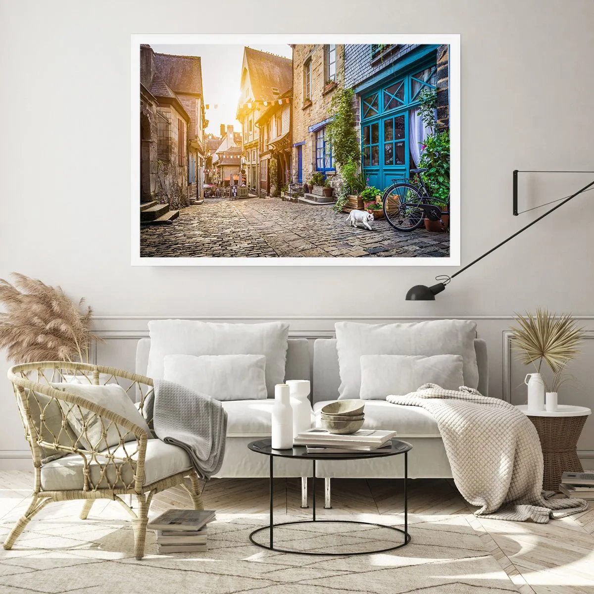 Poster - Fantoma albă a orașului - 100x70 cm