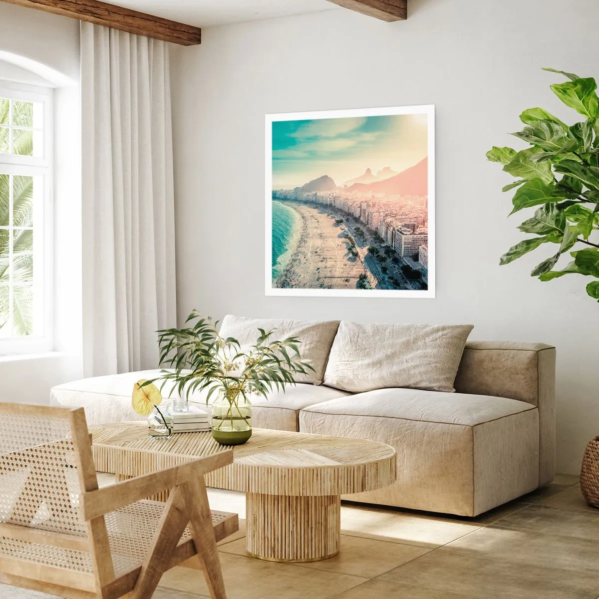 Poster - Vacanță perpetuă în Rio - 40x40 cm