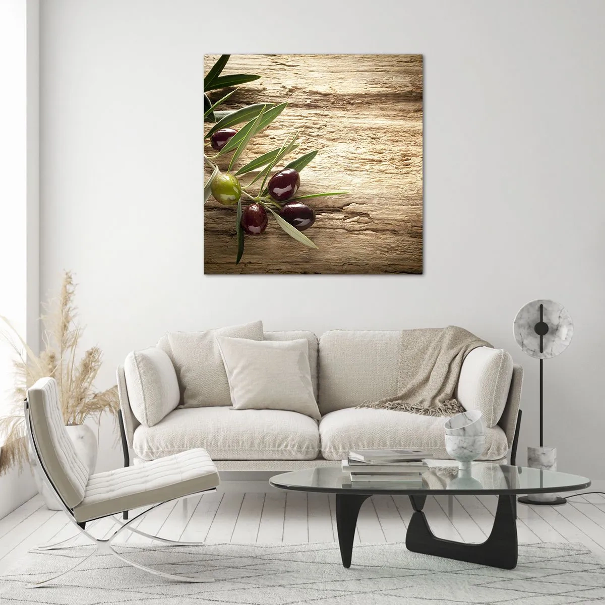 Tablou pe sticlă - Direct din natură - 40x40 cm