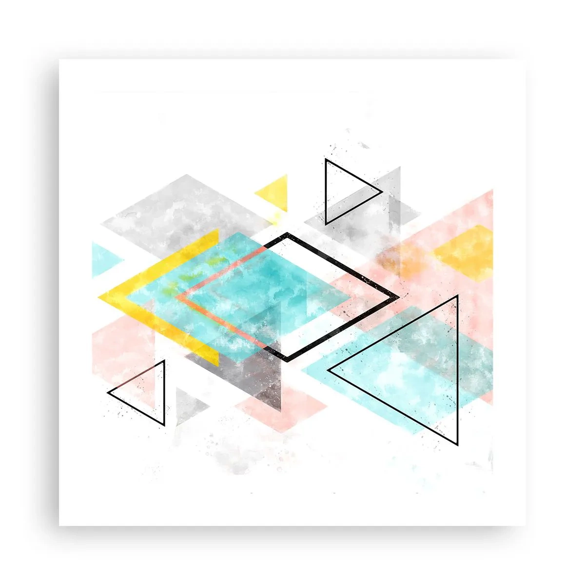Poster - Joc geometric - 50x50 cm