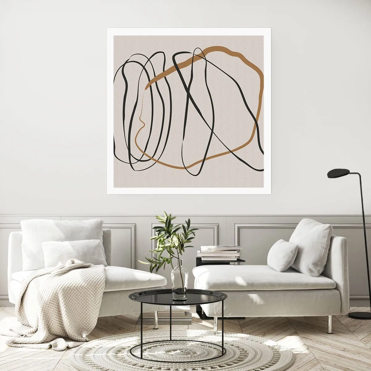 Poster - Compoziție - Dans posesiv - 40x40 cm