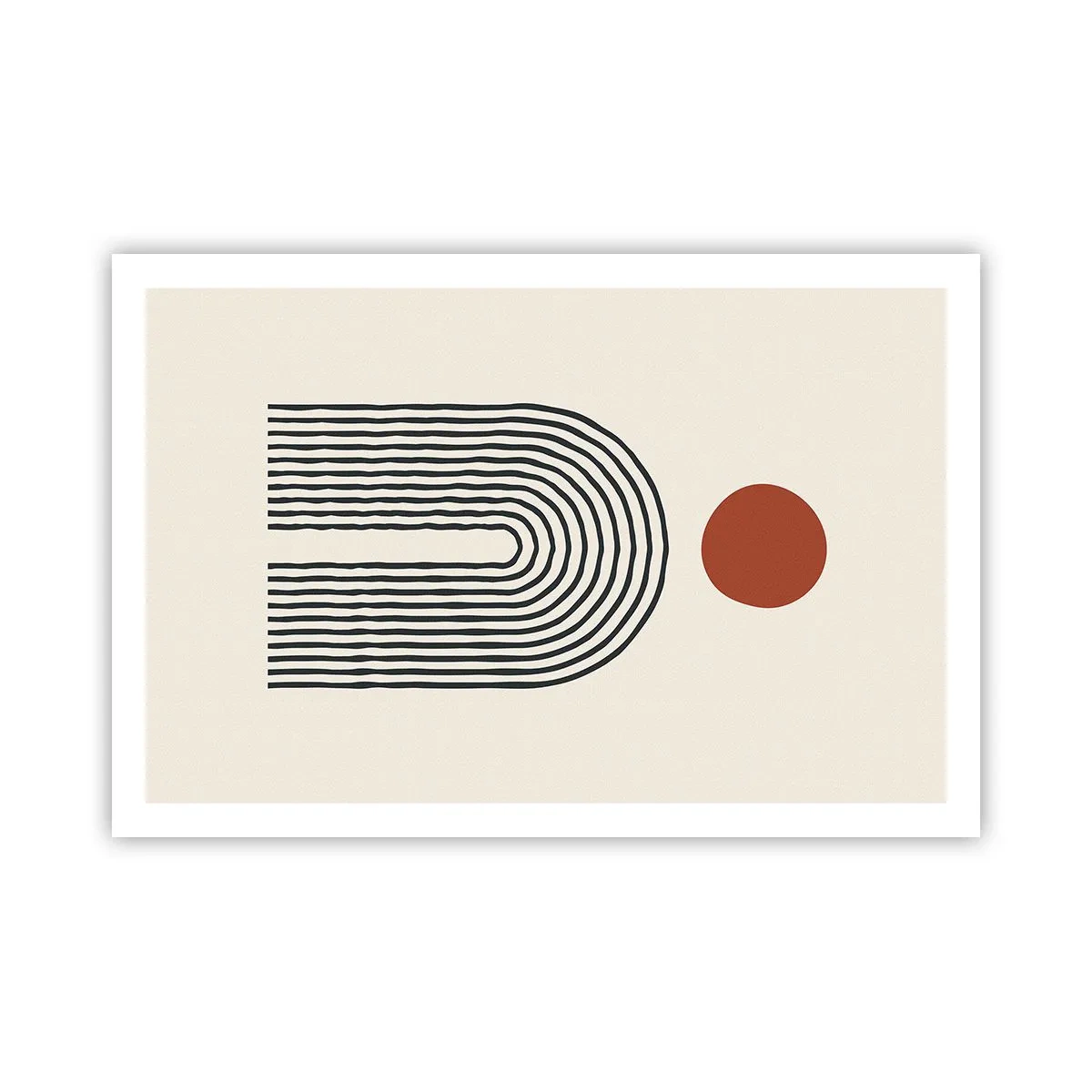Poster - Magnetismul formelor și al culorilor - 91x61 cm