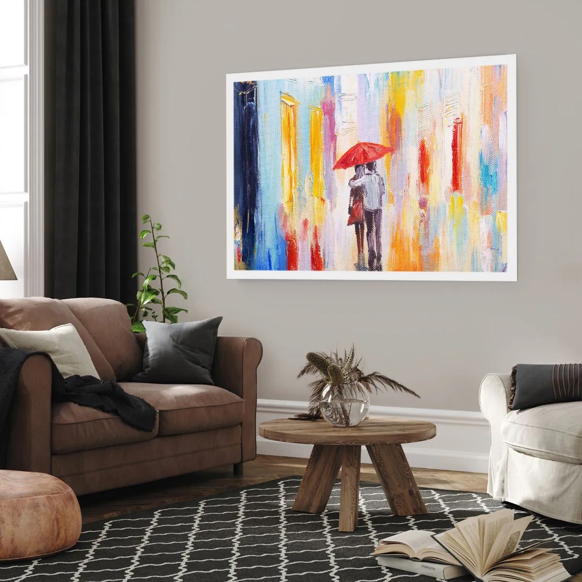 Poster - Să plouă în continuare - 100x70 cm