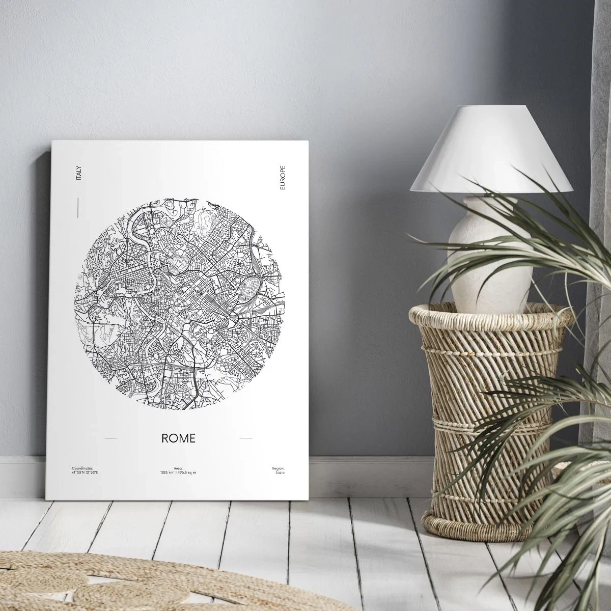 Tablou pe pânză - Anatomia Romei - 45x80 cm