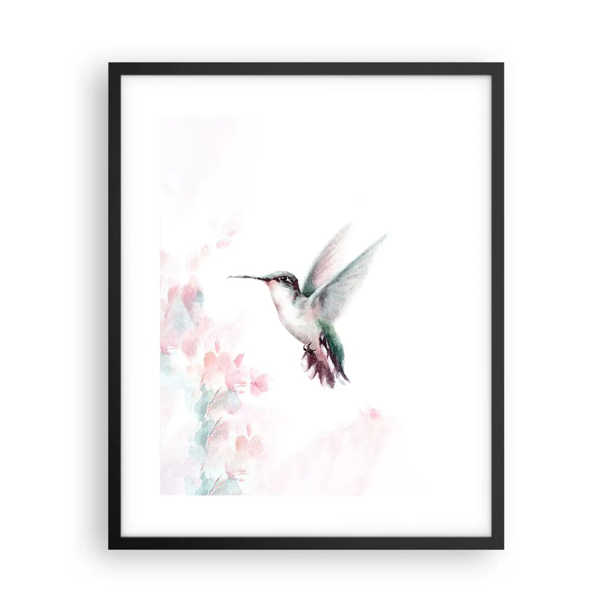 Poster în ramă neagră - Oprit în mișcare - 40x50 cm