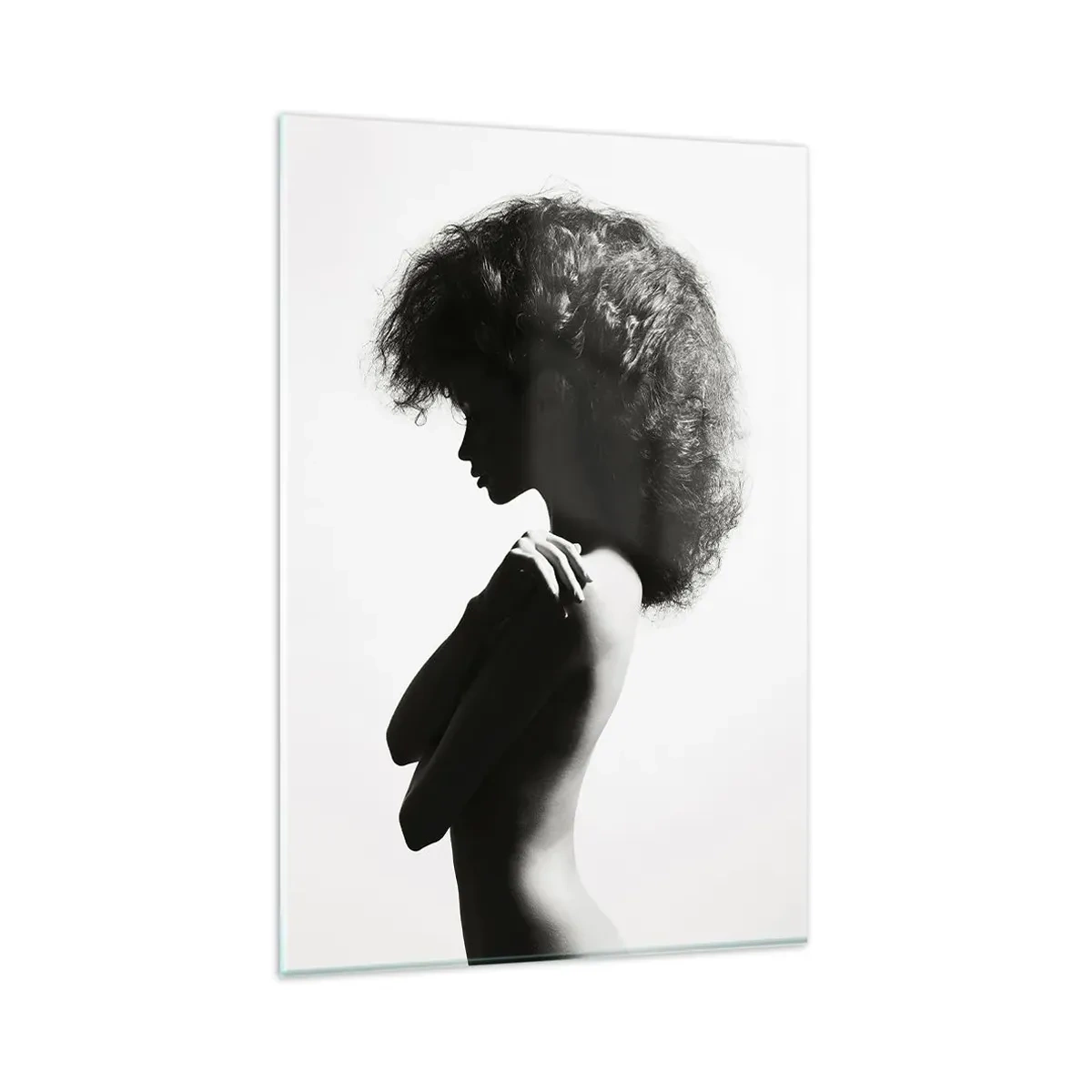 Tablou pe sticlă - Ca o floare pe o tulpină subțire - 80x120 cm