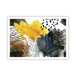 Poster - O întâlnire a elementelor - 100x70 cm