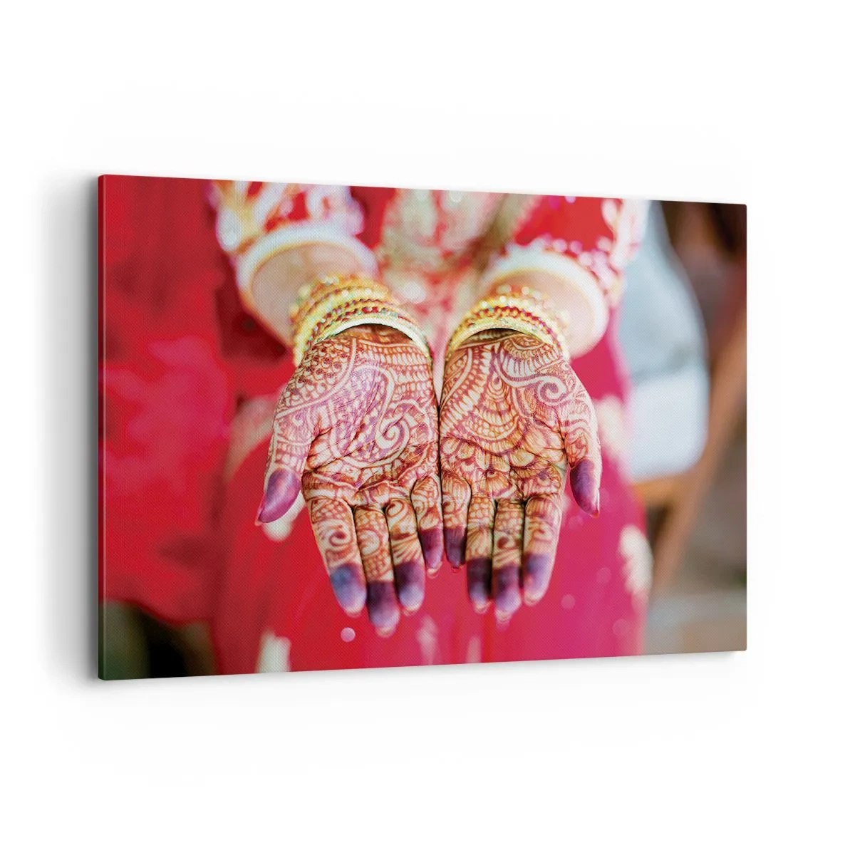 Tablou pe pânză - Gata să prindă fericirea - 100x70 cm