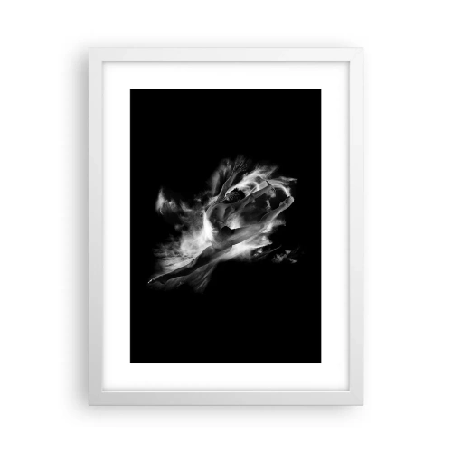 Poster în ramă albă - Oprit în zbor - 30x40 cm