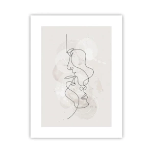 Poster - Încurcați într-o îmbrățișare - 30x40 cm