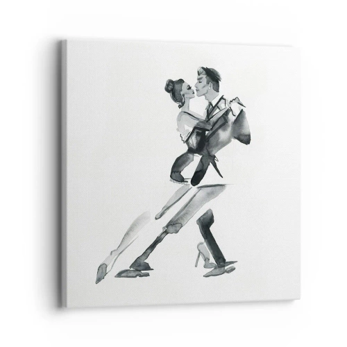 Tablou pe pânză - Într-un ritm - 30x30 cm