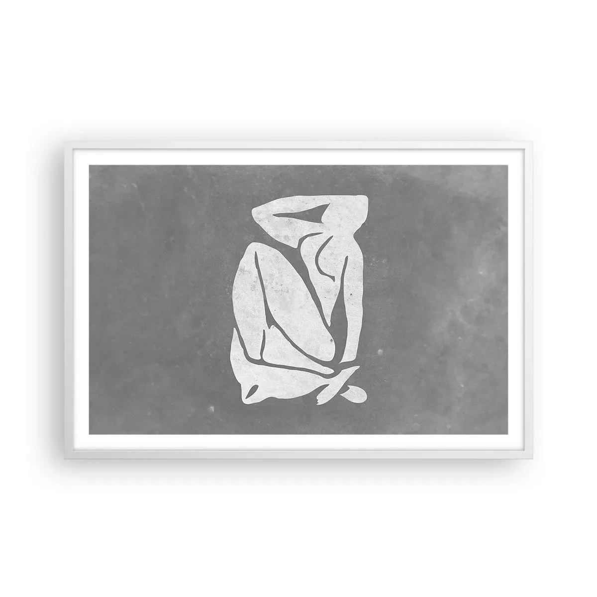 Poster în ramă albă - În reverie - 91x61 cm