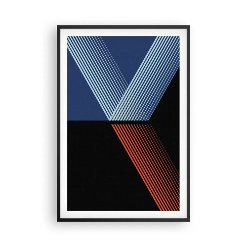 Poster în ramă neagră - O poveste simplă - 61x91 cm
