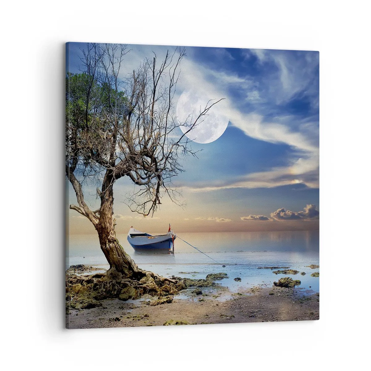 Tablou pe pânză - Este acesta sfârșitul sau începutul? - 50x50 cm