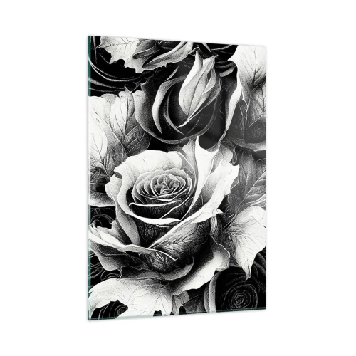 Tablou pe sticlă - Mereu regina - 50x70 cm