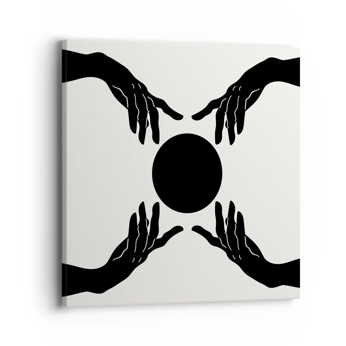 Tablou pe pânză - Semnul secret - 40x40 cm