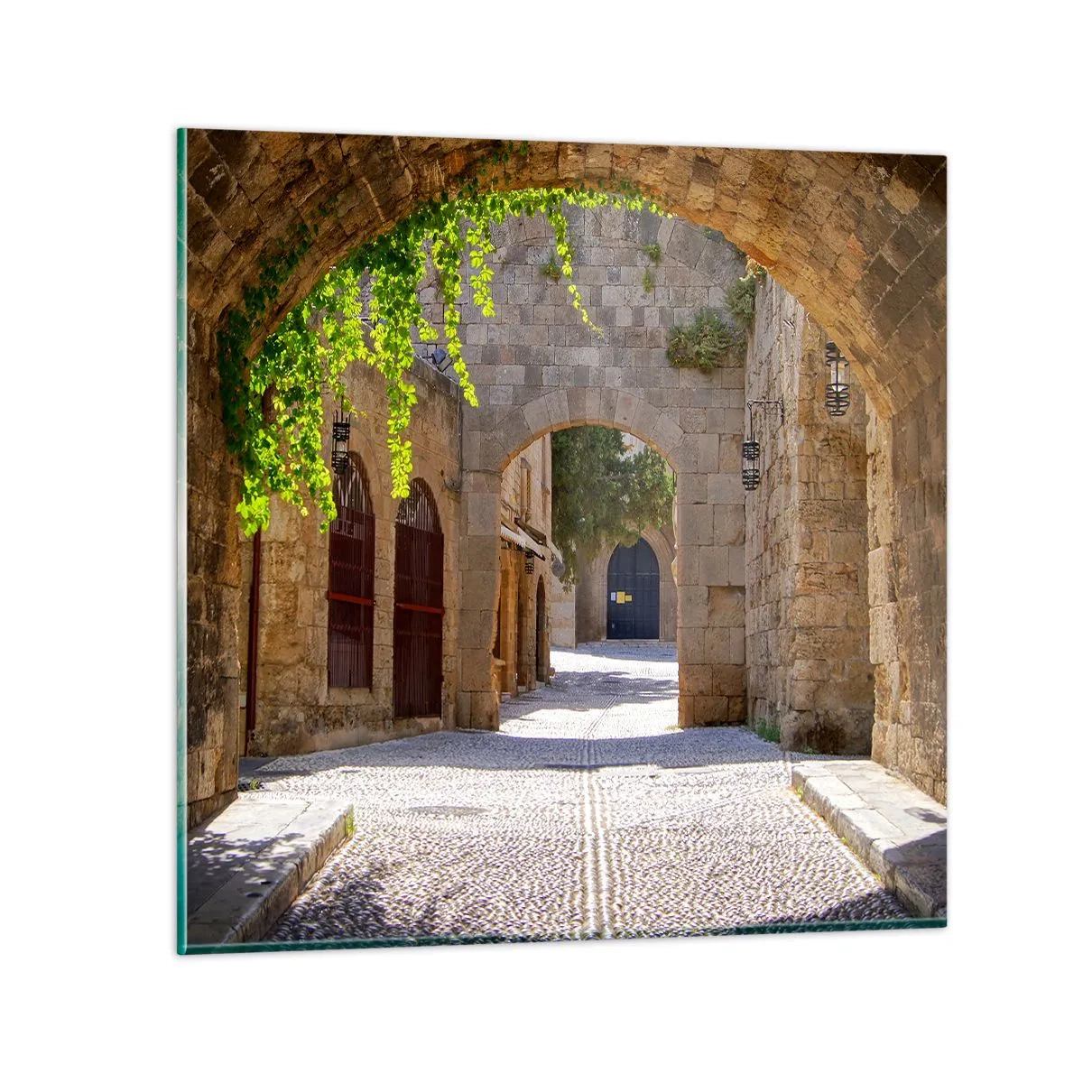 Tablou pe sticlă - Procesiunea e pe cale să apară - 40x40 cm